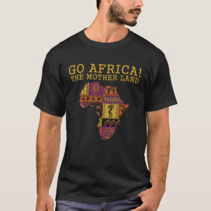 Camiseta Mapa da Praça Safari do Zoológico Africano de Anim