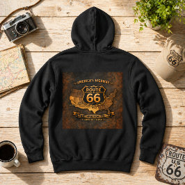 Camiseta Mapa da Rodovia Retro America de 100 Anos