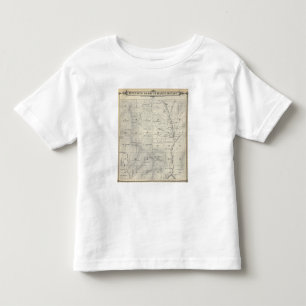 Camiseta Mapa da seção de T20S R29E Tulare County