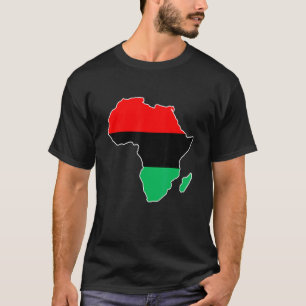 Camiseta Mapa da Unia para o Continente Africano Orgulho Ne