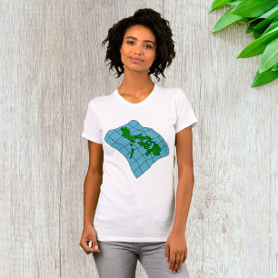 Camiseta Mapa Das Mulheres Filipinas