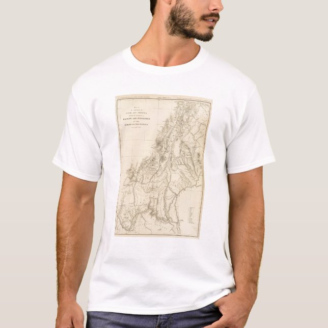 Camiseta Mapa das parcelas de Utá (Frente)