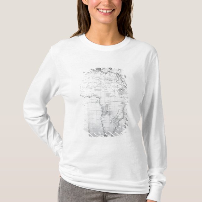 Camiseta Mapa de África (Frente)