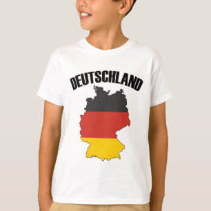 Camiseta Mapa de alemanhas - Bandeira Alemã - Viagem da Ale