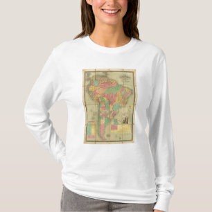 Camiseta Mapa de Ámérica do Sul 2