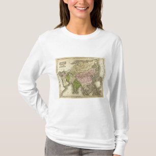 Camiseta Mapa de Ásia Olney