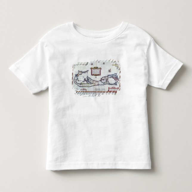 Camiseta Mapa de Bermuda (Frente)