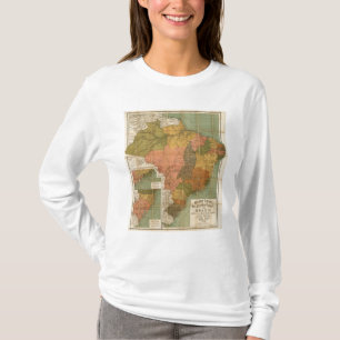 Camiseta Mapa de Brasil