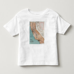 Camiseta Mapa de Califórnia 2