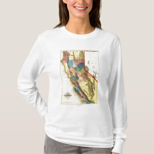 Camiseta Mapa de CaliforniaPanoramic