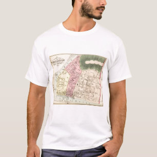 Camiseta Mapa de Charleston, West Virginia