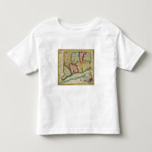 Camiseta Mapa de Connecticut