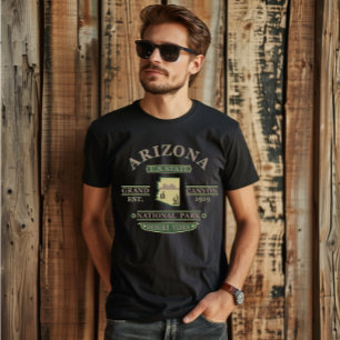 Camiseta mapa de estado de arizona