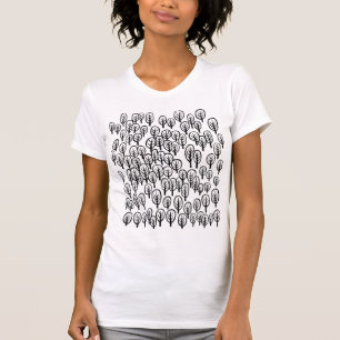 Camiseta Mapa de Floresta