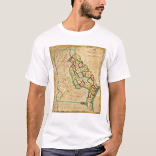 Camiseta Mapa de Geórgia