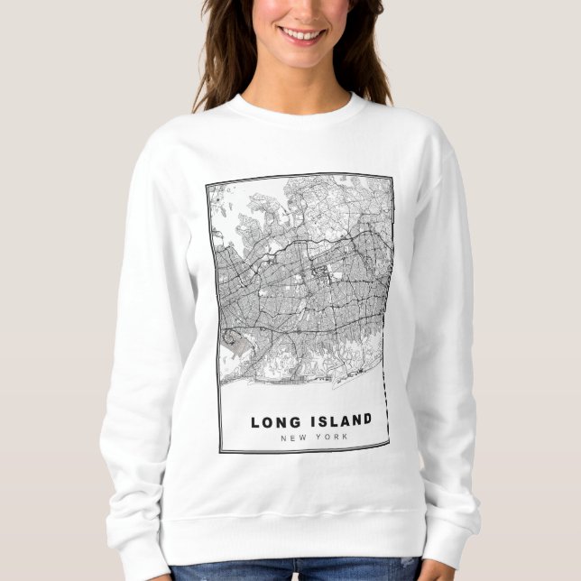 Camiseta Mapa de ilhas longas (Frente)