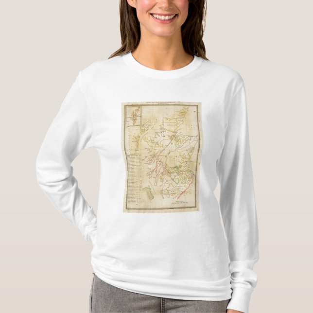 Camiseta Mapa de índice (Frente)