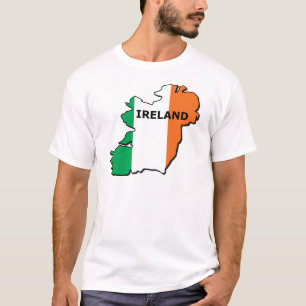Camiseta Mapa de Ireland