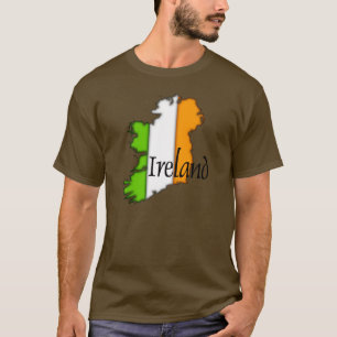 Camiseta Mapa de Ireland