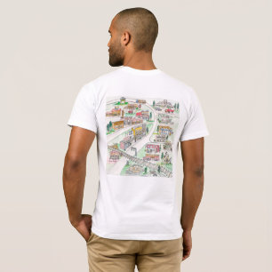 Camiseta Mapa de Kane, Camisa-T de Homens da AP