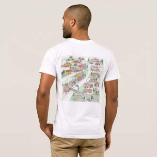 Camiseta Mapa de Kane, Camisa-T de Homens da AP