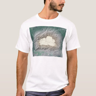 Camiseta Mapa de Lake Tahoe