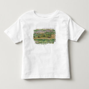 Camiseta Mapa de Lisboa, e Cascais, 'de Civitates Orbis