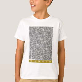 Camiseta Mapa de Madrid