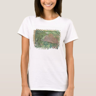 Camiseta Mapa de Marselha, 'de Civitates Orbis Terrarum