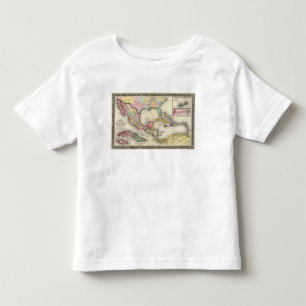 Camiseta Mapa de México, América Central