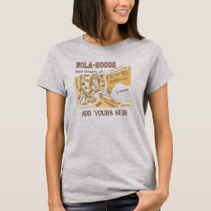 Camiseta Mapa de Nova Orleans, NOLA_HOODS