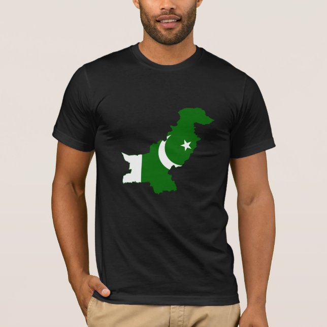 CAMISETA MAPA DE PAQUISTÃO (Frente)
