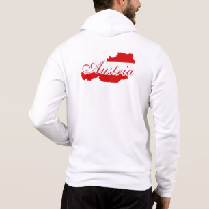 Camiseta Mapa de pavilhão da Áustria