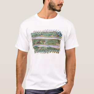Camiseta Mapa de Sevilha, de Cadiz, e de Malaga, 'de