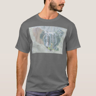 Camiseta Mapa de trilha do recurso de brundage