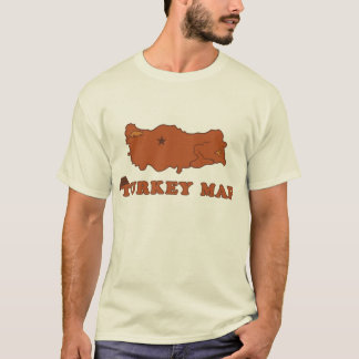 Camiseta Mapa de Turquia