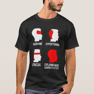 Camiseta Mapa Divertido da Dor de Cabeça Socialista