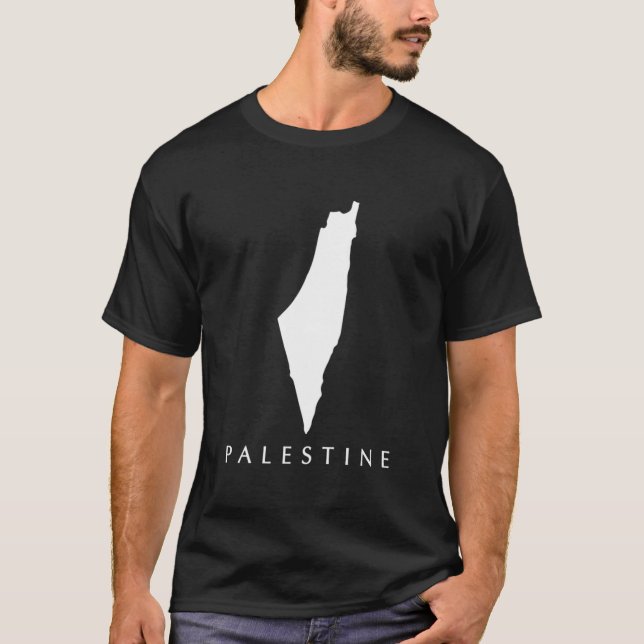 Camiseta Mapa do Amor Palestina (Frente)