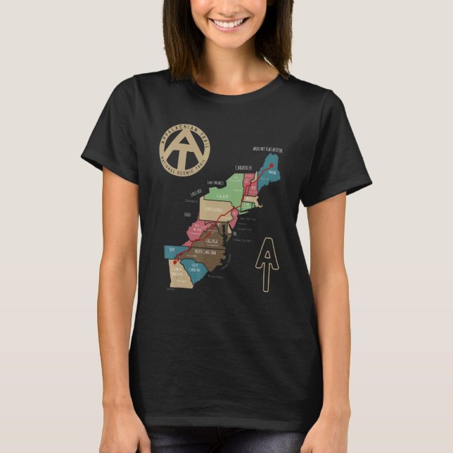 Camiseta Mapa do Caminho de Apache (Frente)