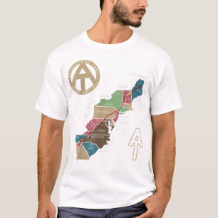 Camiseta Mapa do Caminho de Apache 