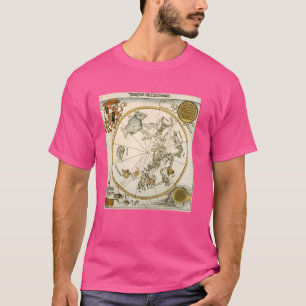 Camiseta Mapa do Céu Meridional por Albrecht Durer (1515)