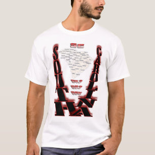 Camiseta Mapa do condado do SC