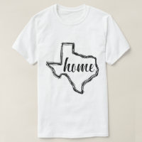 Mapa do esboço do estado de origem de Texas