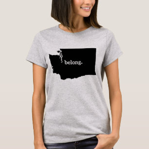 Camiseta Mapa do Estado de Belong