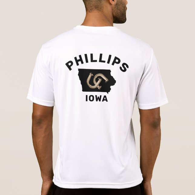 Camiseta Mapa do Estado do Esporte para a Solução Personali (Verso)