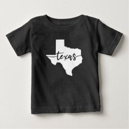 Camiseta Mapa do Estado do Texas EUA