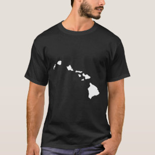 Camiseta Mapa do Havaí