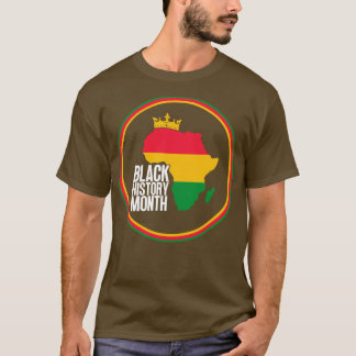 Camiseta Mapa do mês da história negra 13