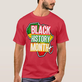Camiseta Mapa do mês da história negra 15