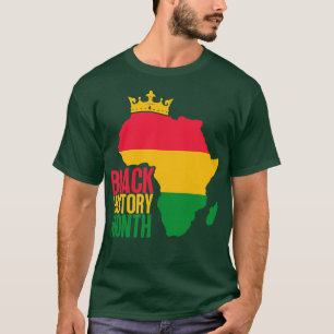 Camiseta Mapa do mês da história negra 17